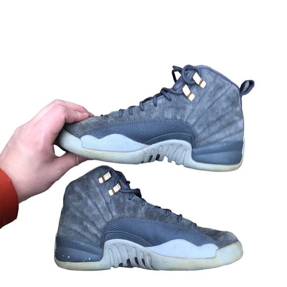 RARE 2017 Air Jordan 12 Retro Dark Grey Size 5.5 - Picture 6 of 13